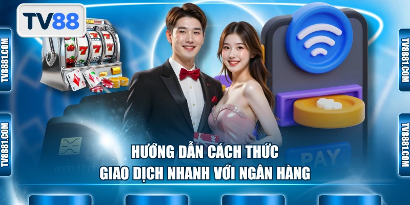 Hướng dẫn cách thức giao dịch nhanh với ngân hàng