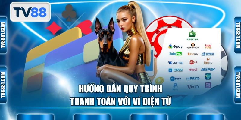 Hướng dẫn quy trình thanh toán với ví điện tử